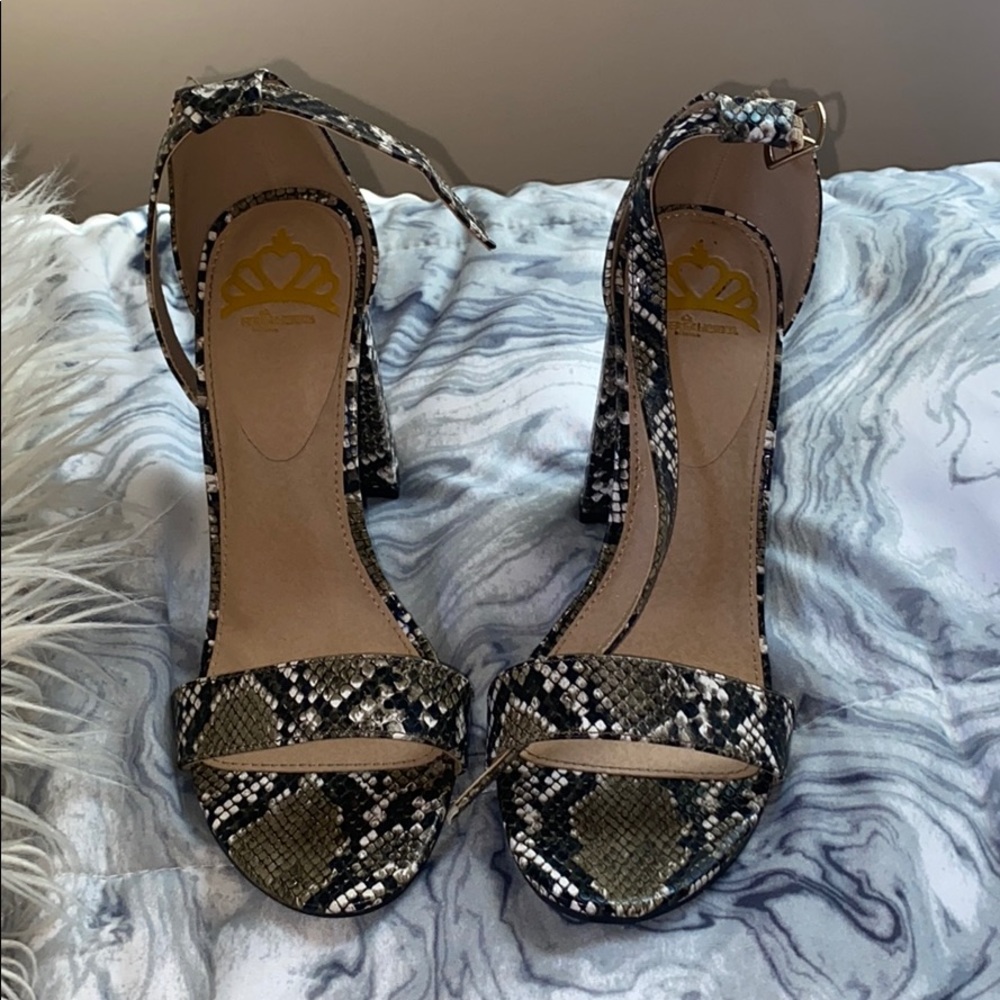 Printed heels